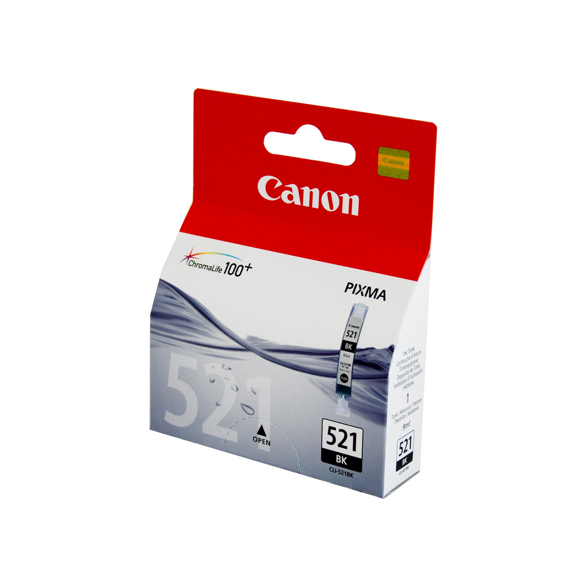 Canon CLI521 Black Ink Cart