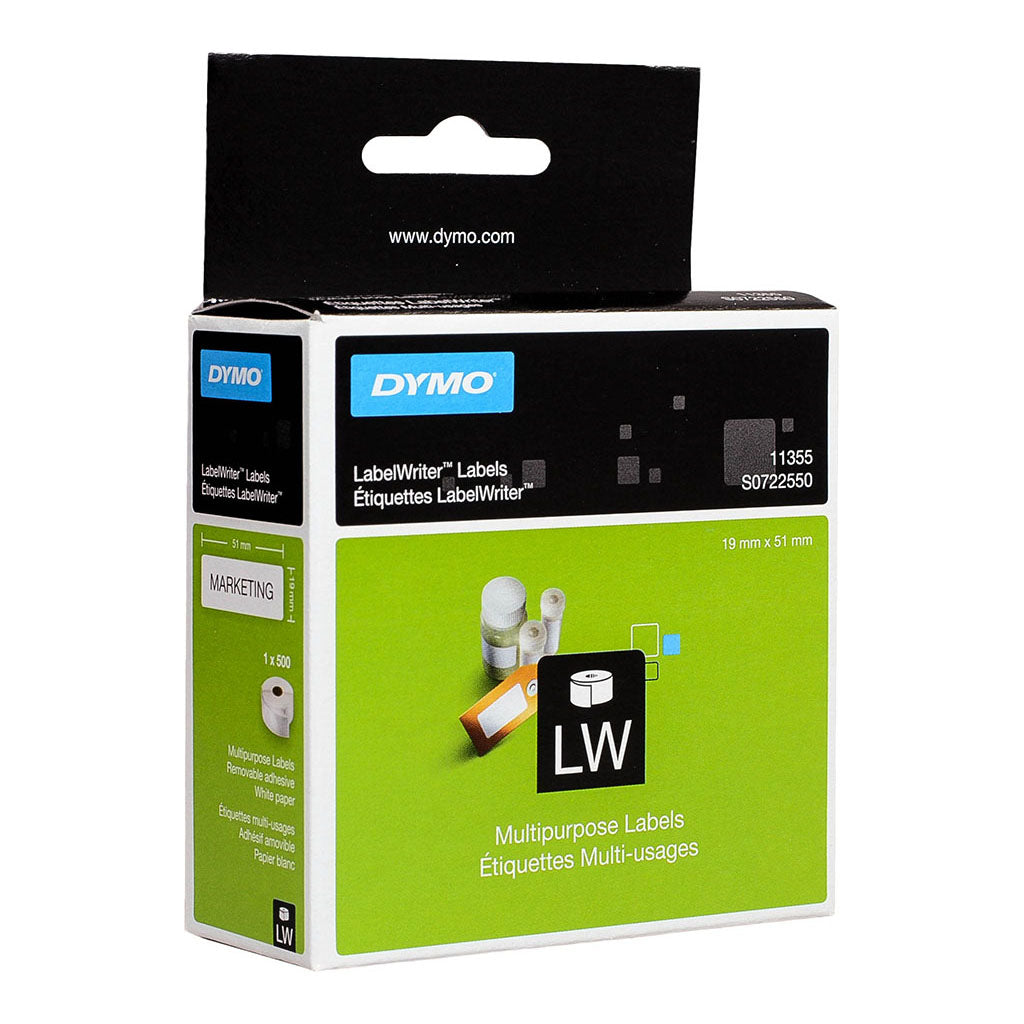 Dymo LW Labels 51 x 19mm 500pcs/per roll S0722550