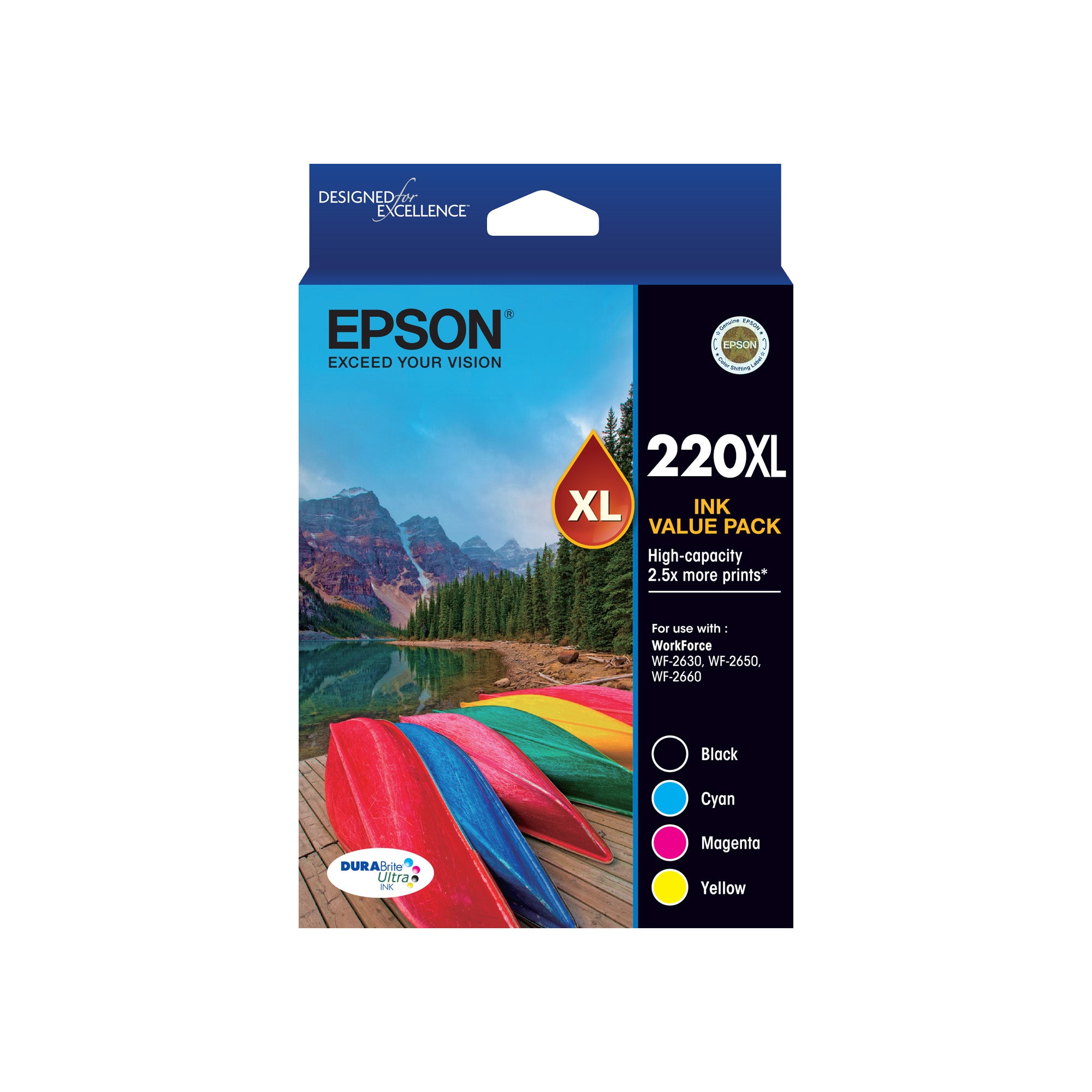 Epson 220 4 HY Ink Value Pack