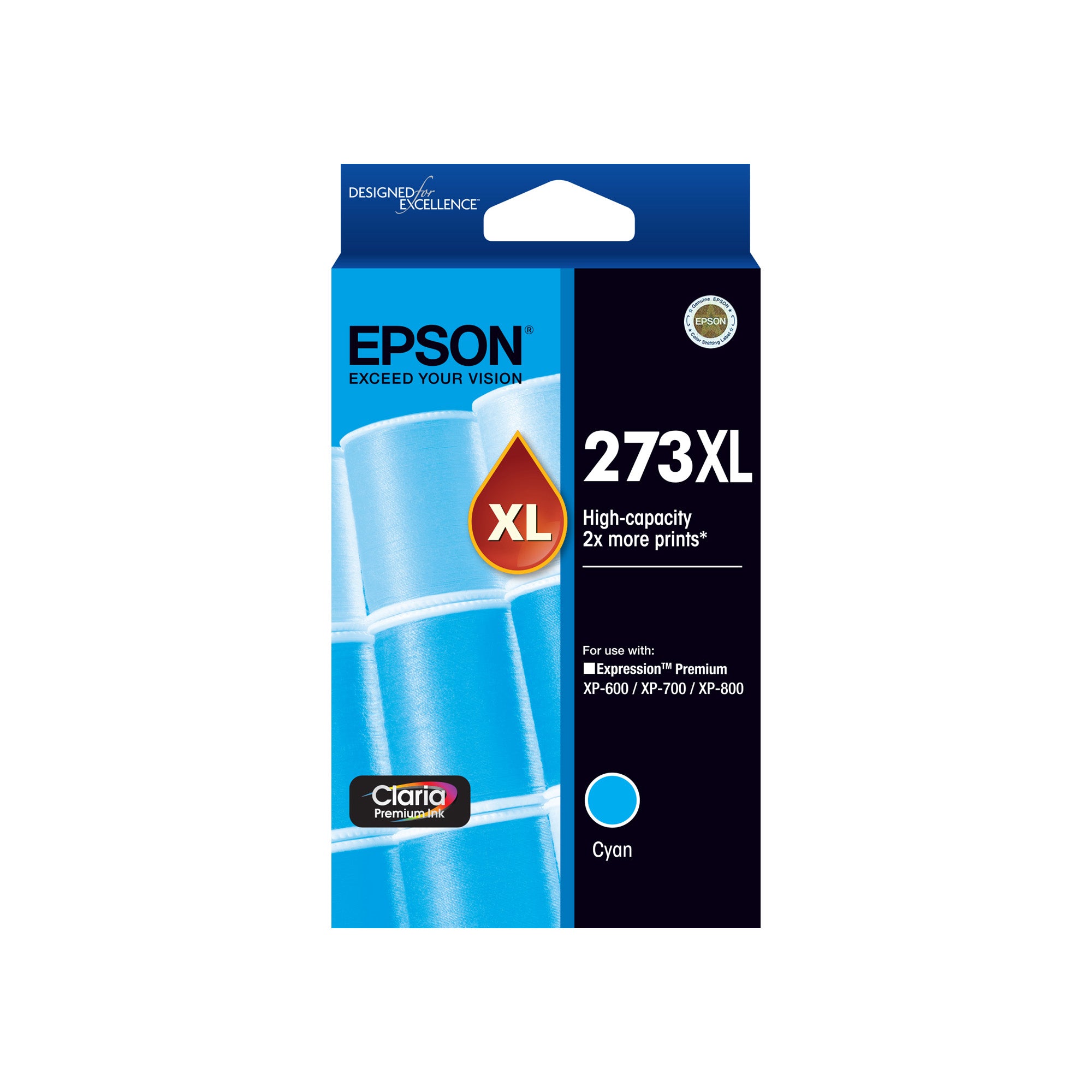 Epson 273 HY Cyan Ink Cart
