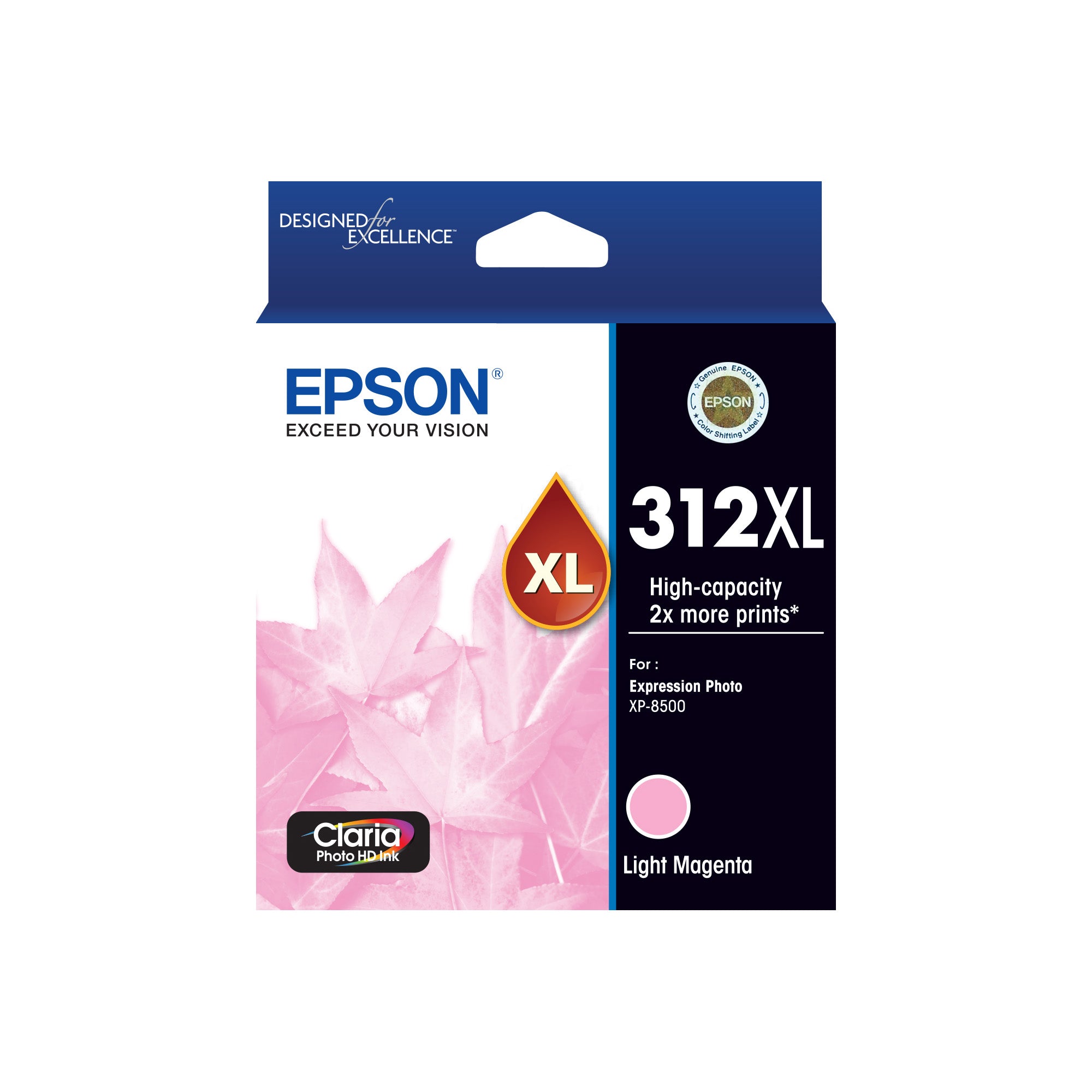 Epson 312XL High Capacity Light Magenta Ink Cartridge
