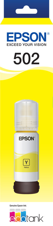 Epson T502 Yellow Eco Tank Ink (6,000 A4 Pages)