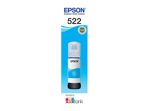 Epson 522 Cyan Ink Bottle C13T00M292