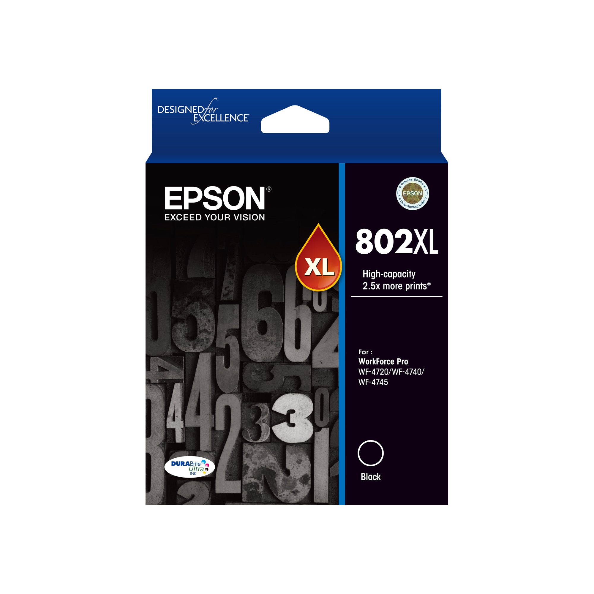 Epson 802 Black XL Ink Cart