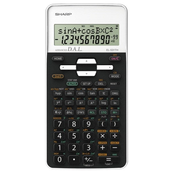 Sharp EL-531TH Scientific Calculator with Cover