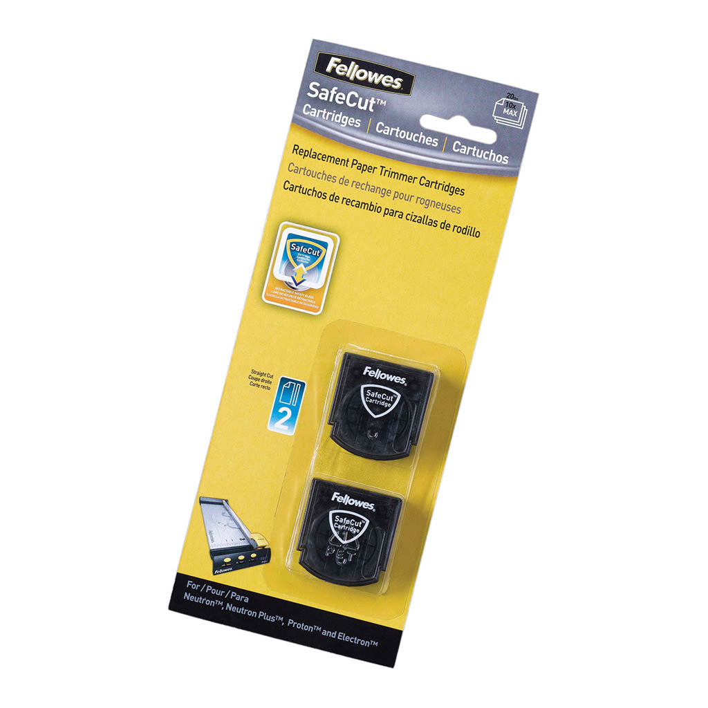 Fellowes Trimmer Accessories - Straight Rotary Blades Kit Pack 2