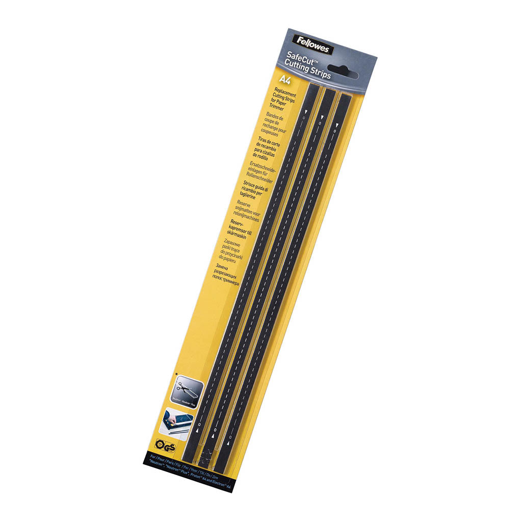 Fellowes Trimmer Accessories - A4 Cutting Strips Pack 3