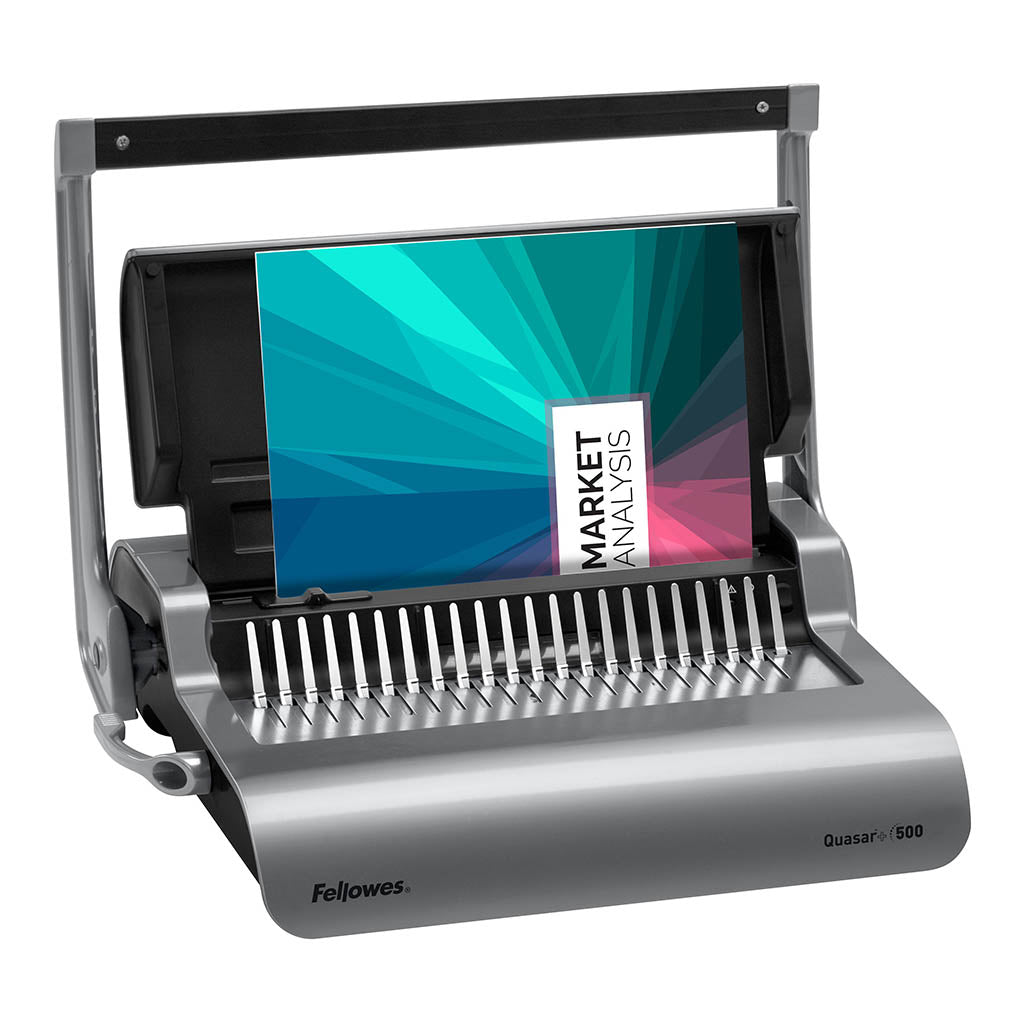 Fellowes Binding Machine - Plastic Comb - Quasar+ 500