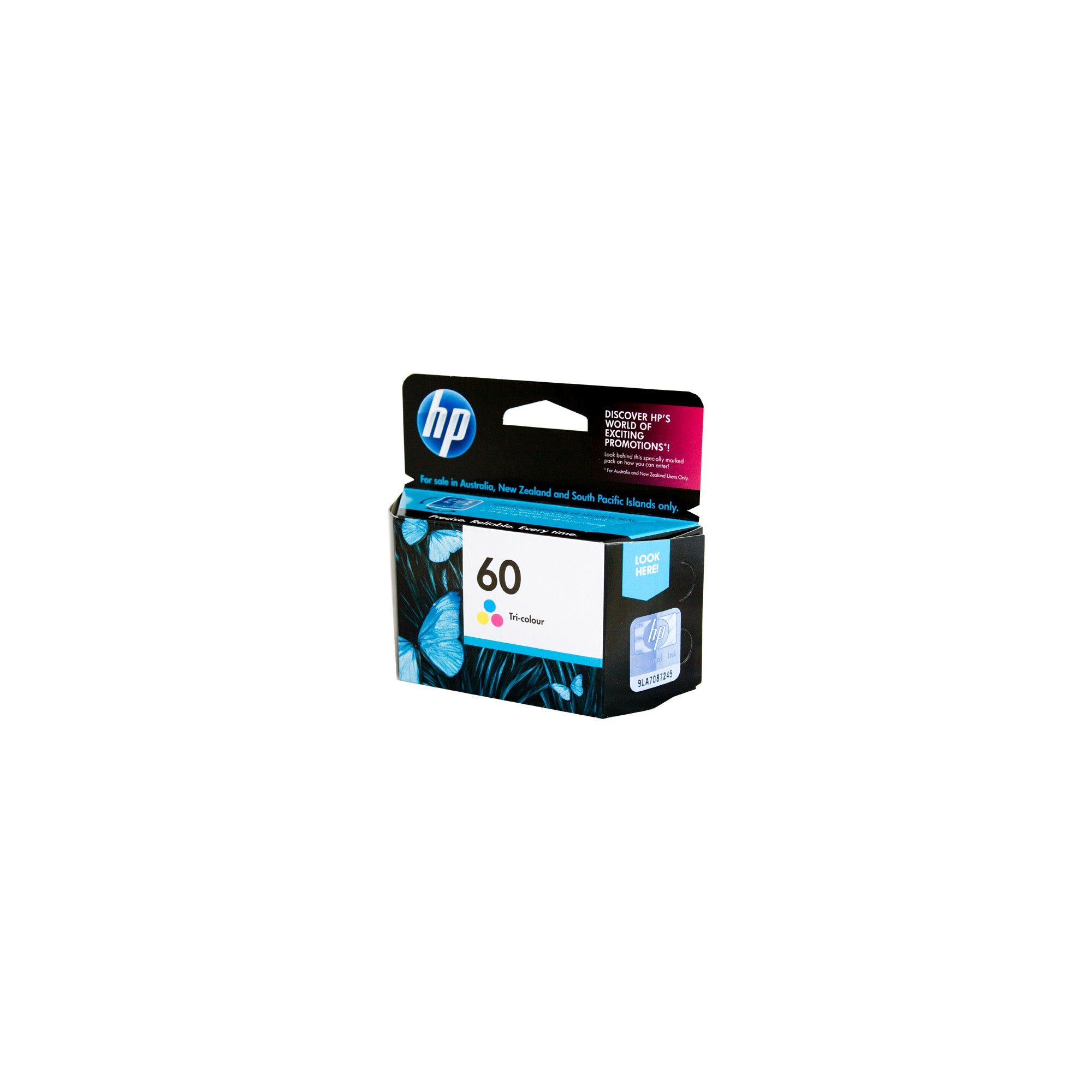 HP #60 Tri Colour Ink CC643WA