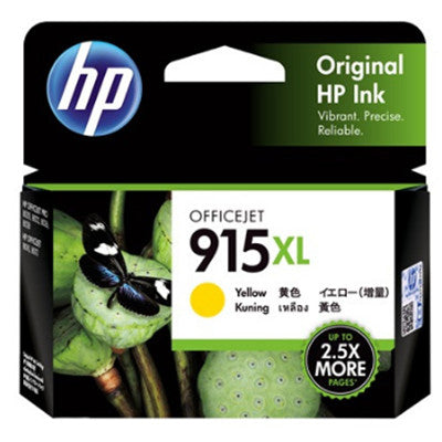 HP915XL Yel Originl Ink3YM21AA (825 A4 pages)