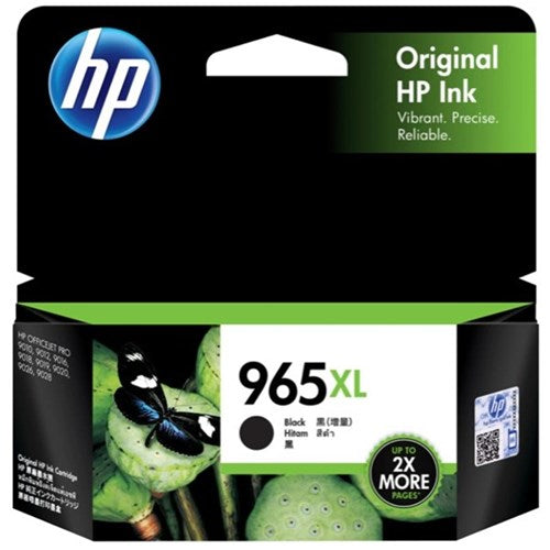 HP 965XL Black Inkjet Cartridge High Yield 3JA84AA