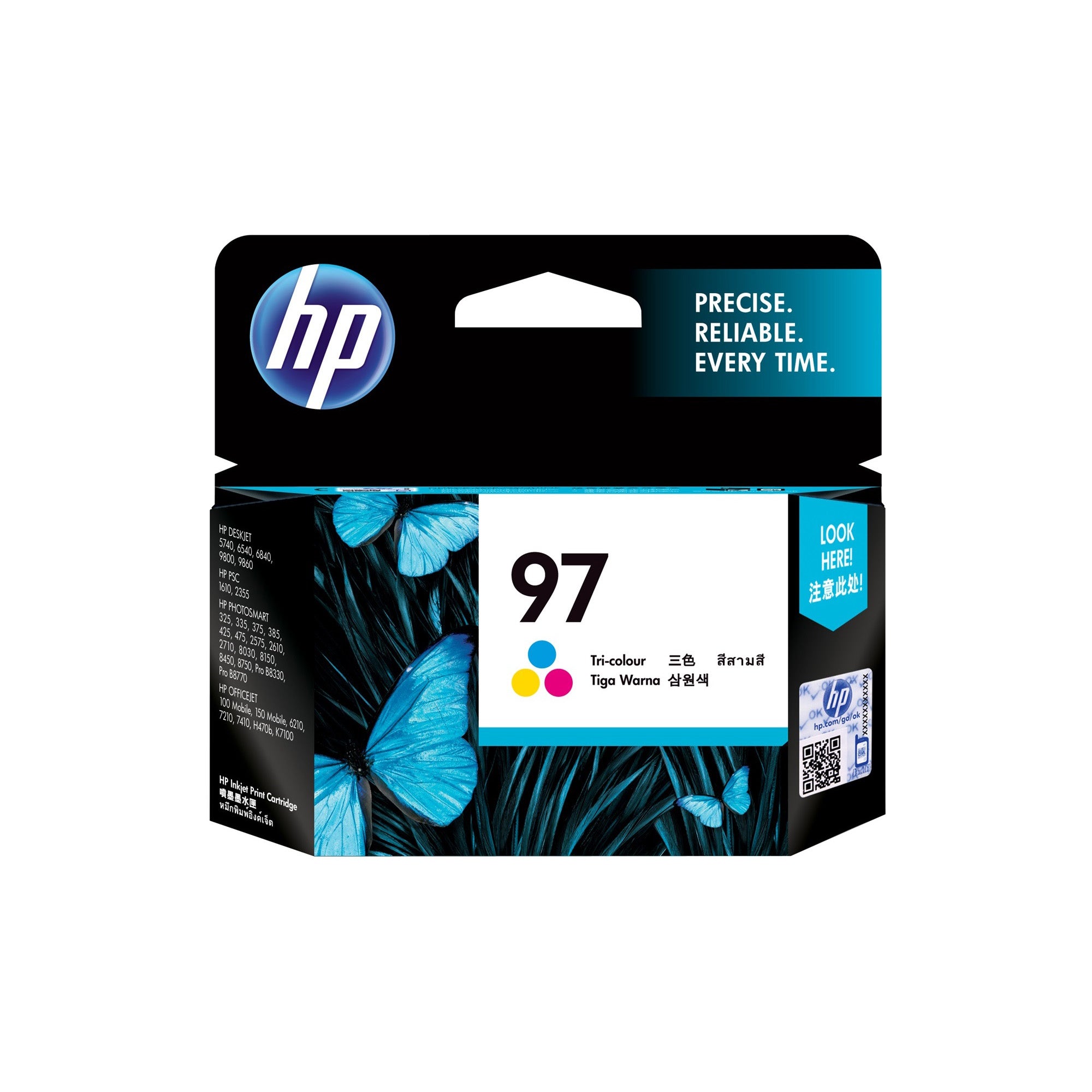 HP #97 Colour Ink Cart C9363WA