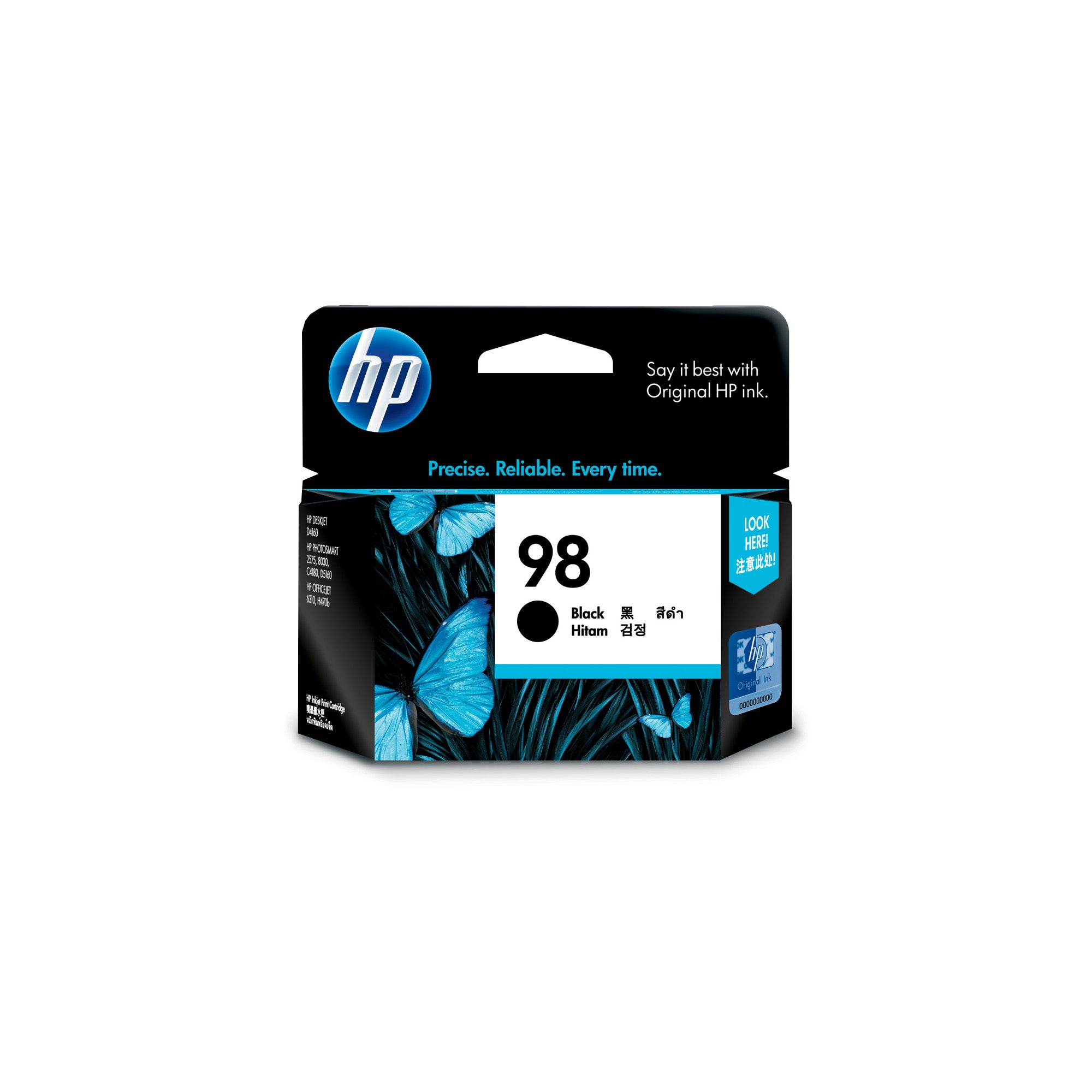 HP #98 Black Ink Cart C9364WA