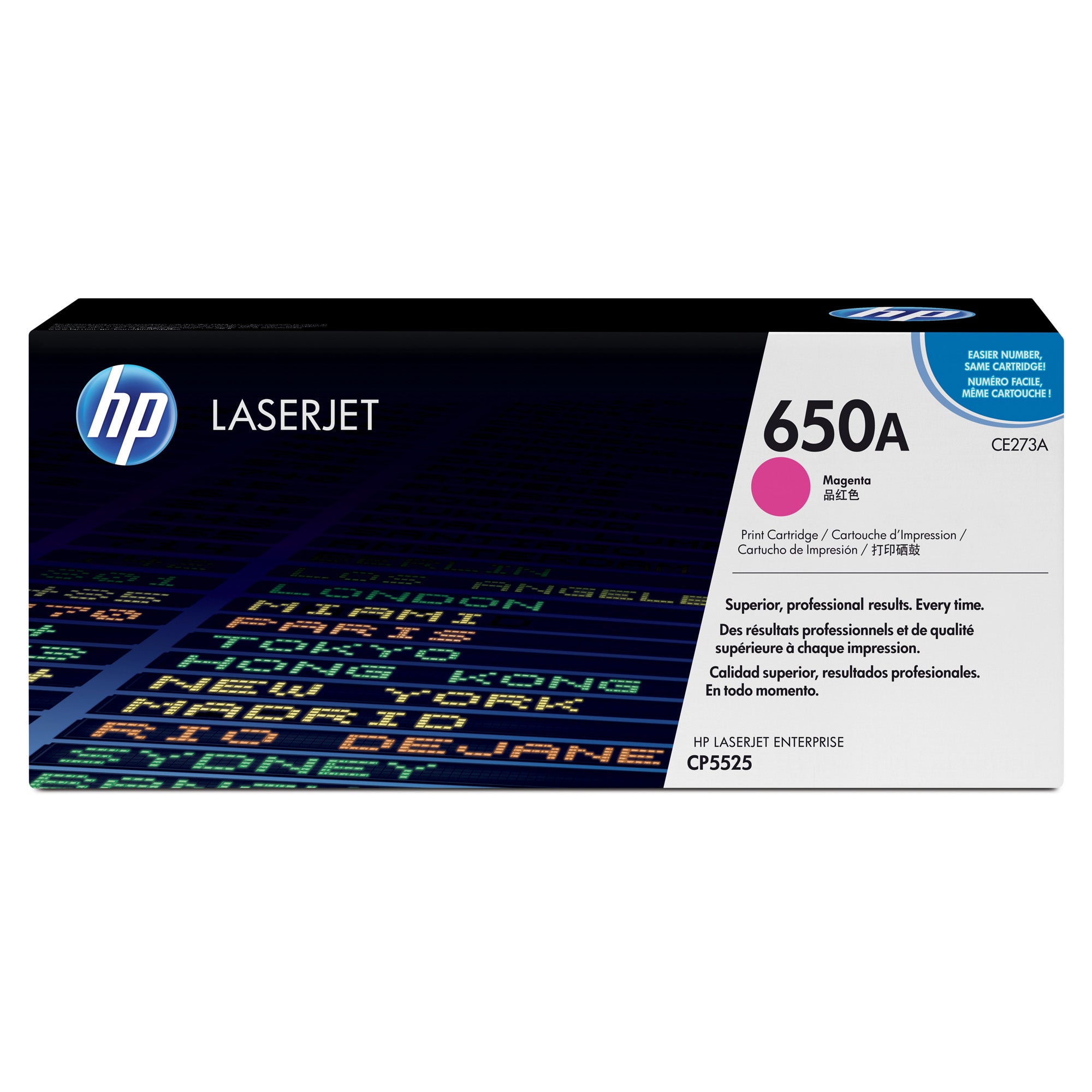 HP #650A Magenta Toner CE273A