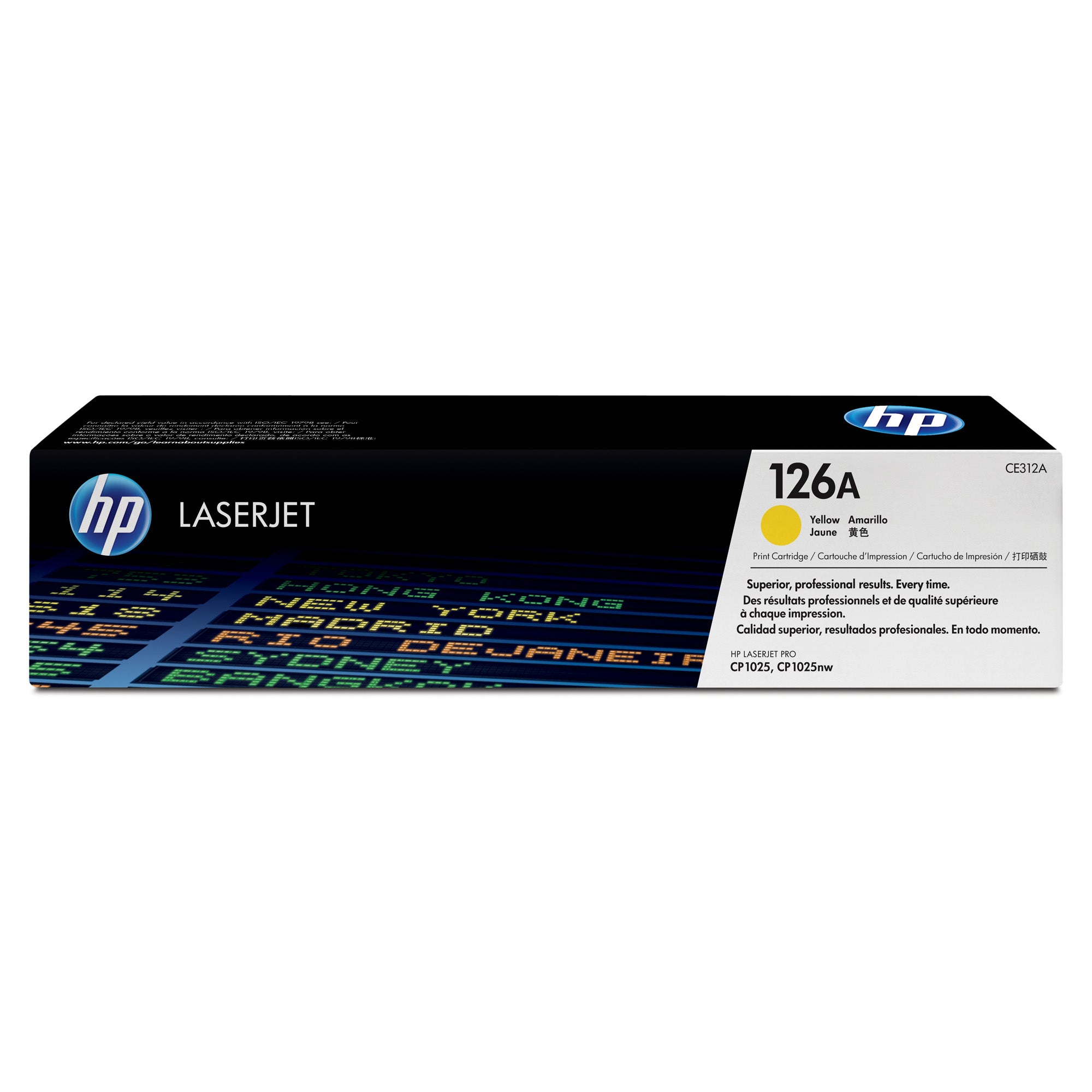 HP 126A Yellow Toner CE312A (1,000 A4 Prints)