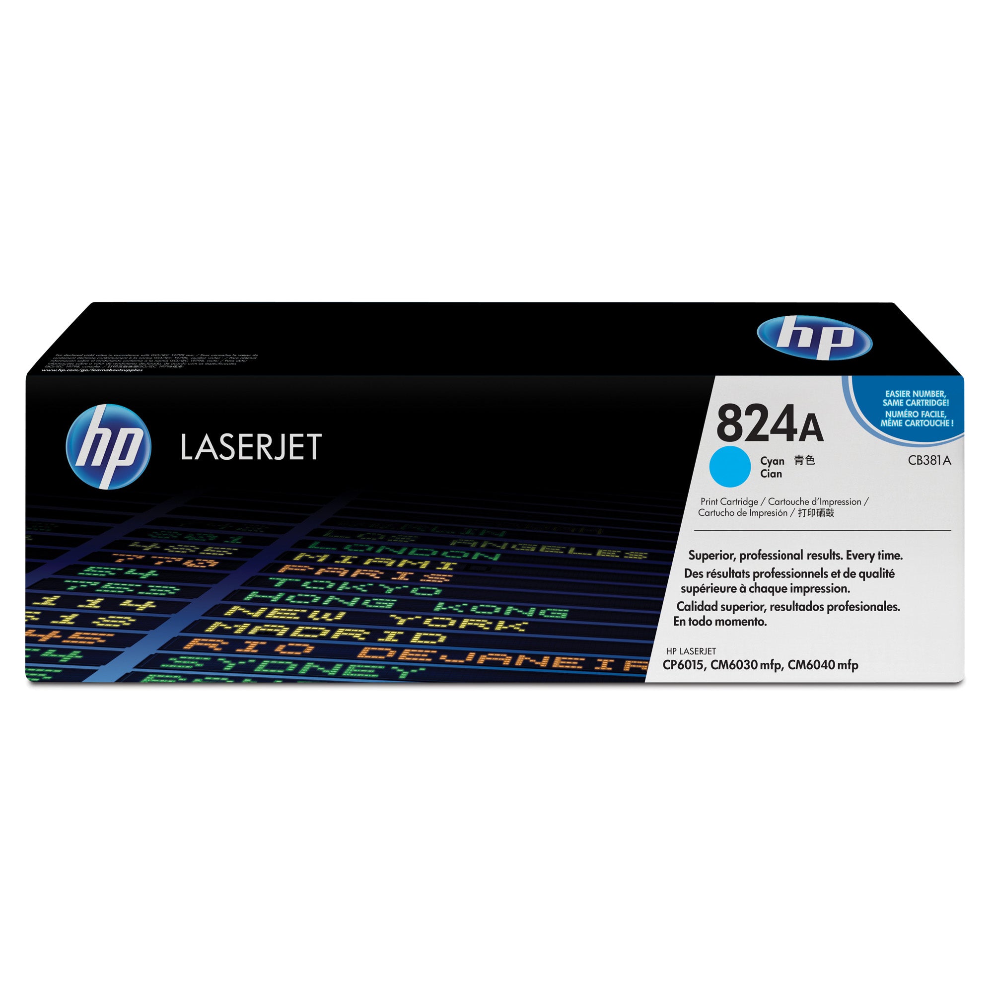 HP #824A Cyan Toner CB381A