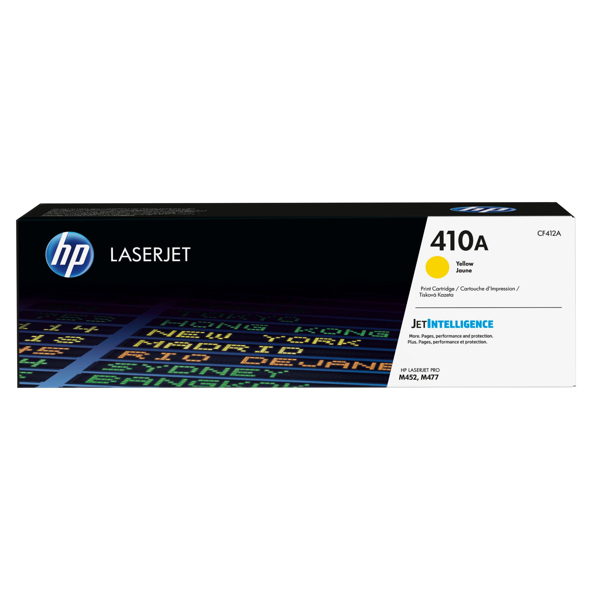 HP 410A Yellow Laser Toner Cartridge CF412A