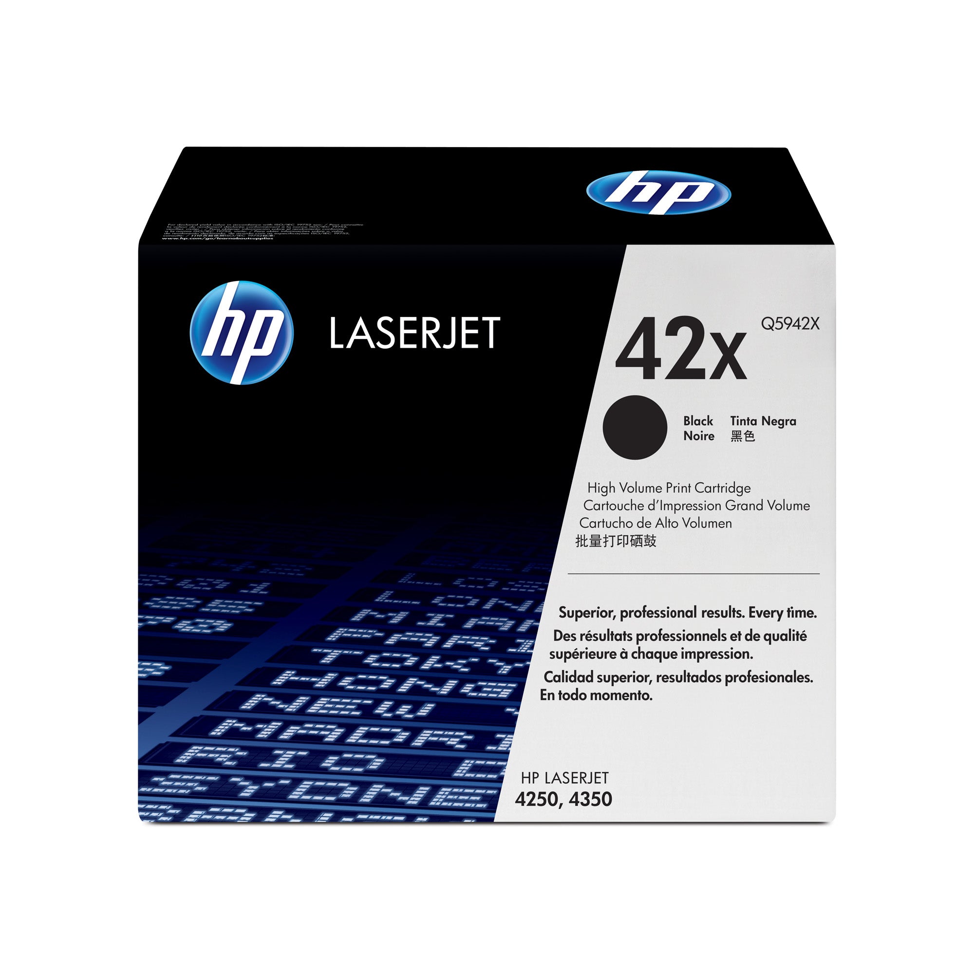 HP #42X Black Toner Q5942X