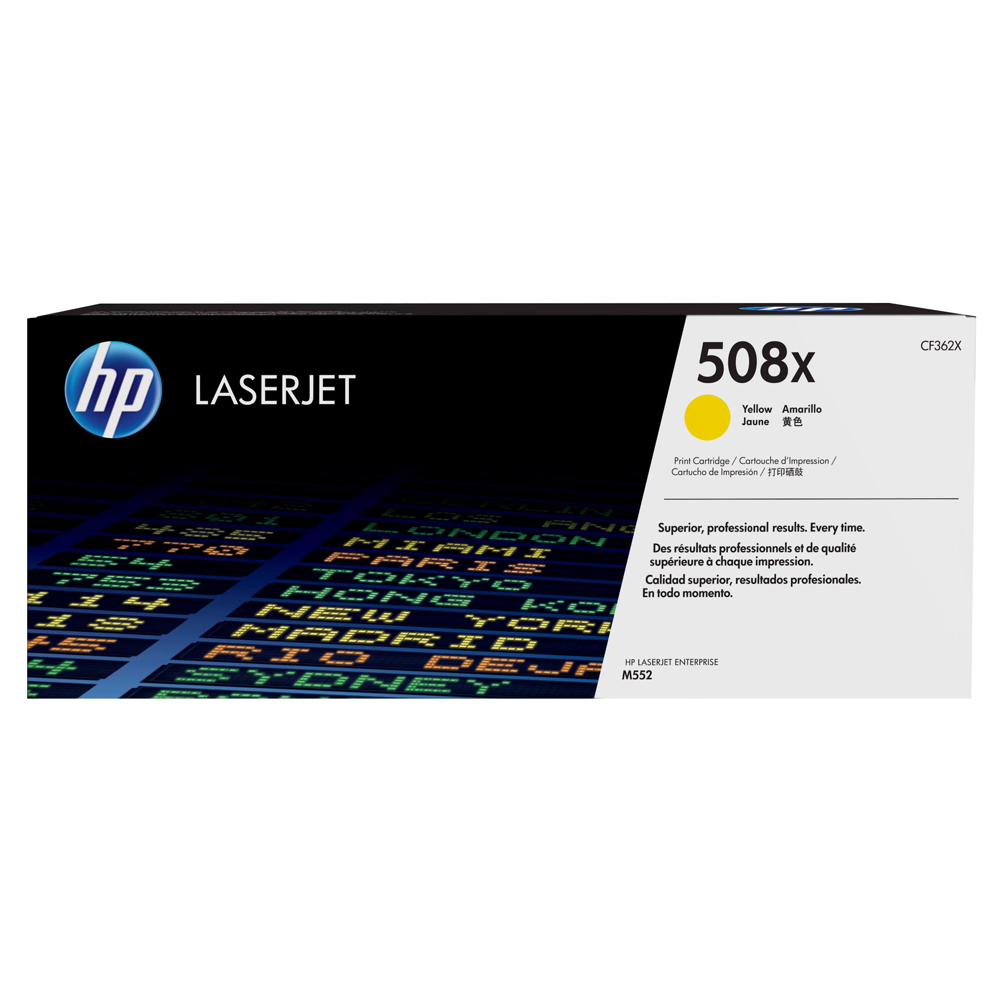 HP #508X Yellow Toner CF362X
