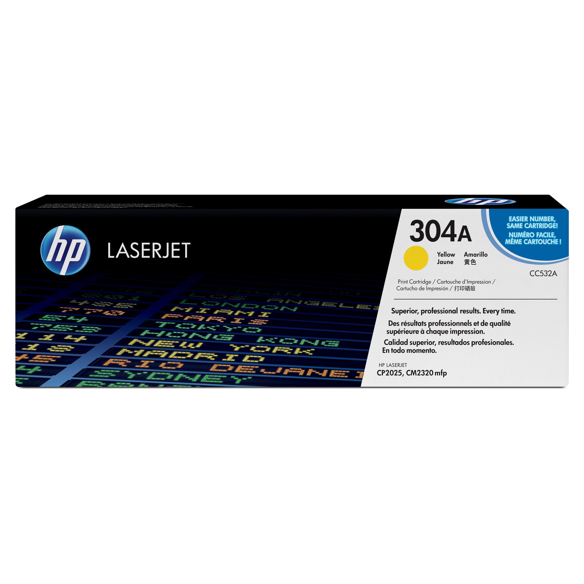 HP #304A Yellow Toner CC532A