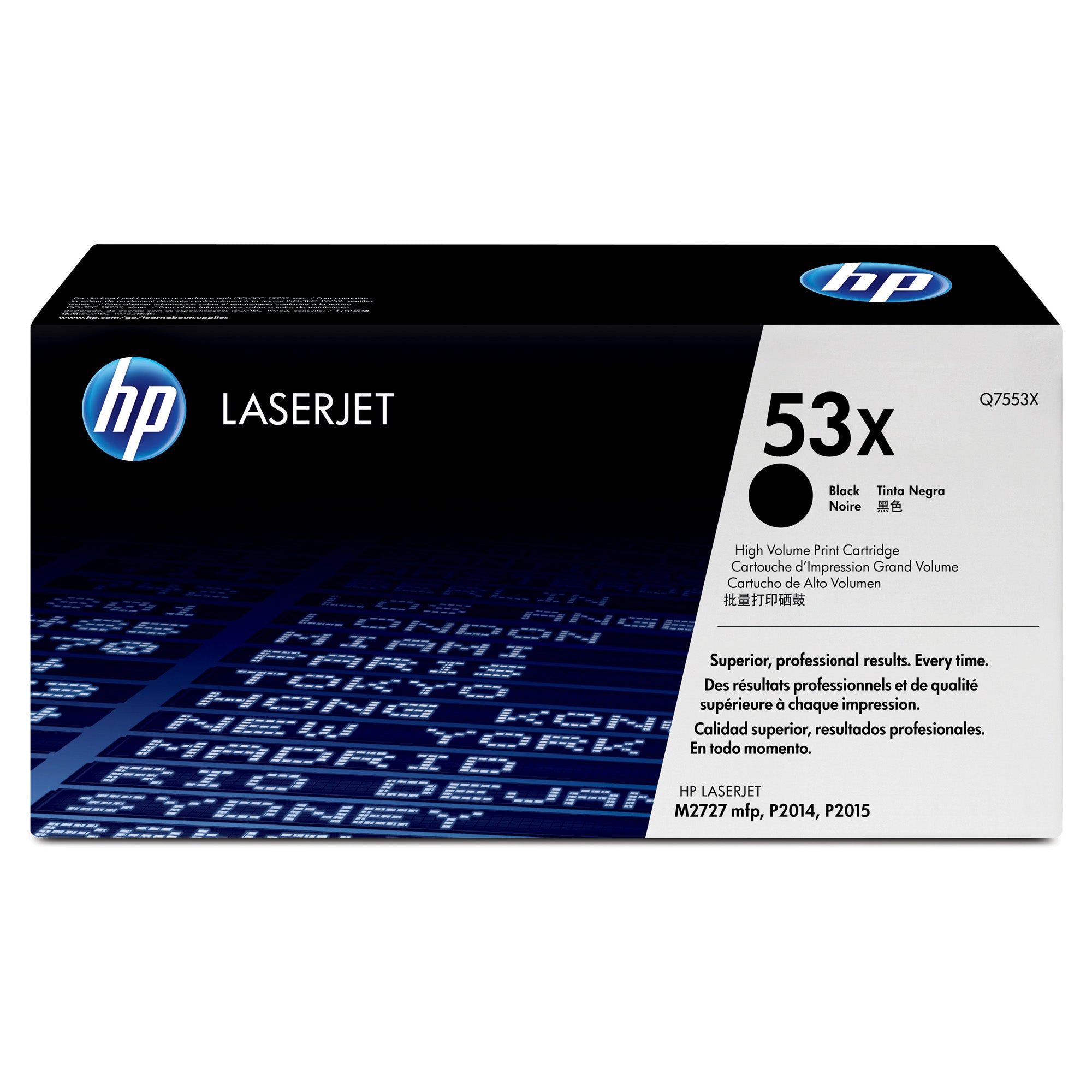 HP 53X Black Toner Q7553X (7,000 A4 pages)