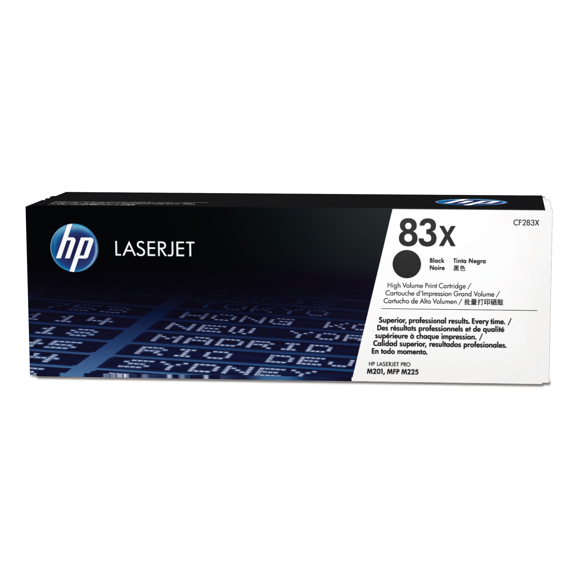 HP #83X Black Toner CF283X