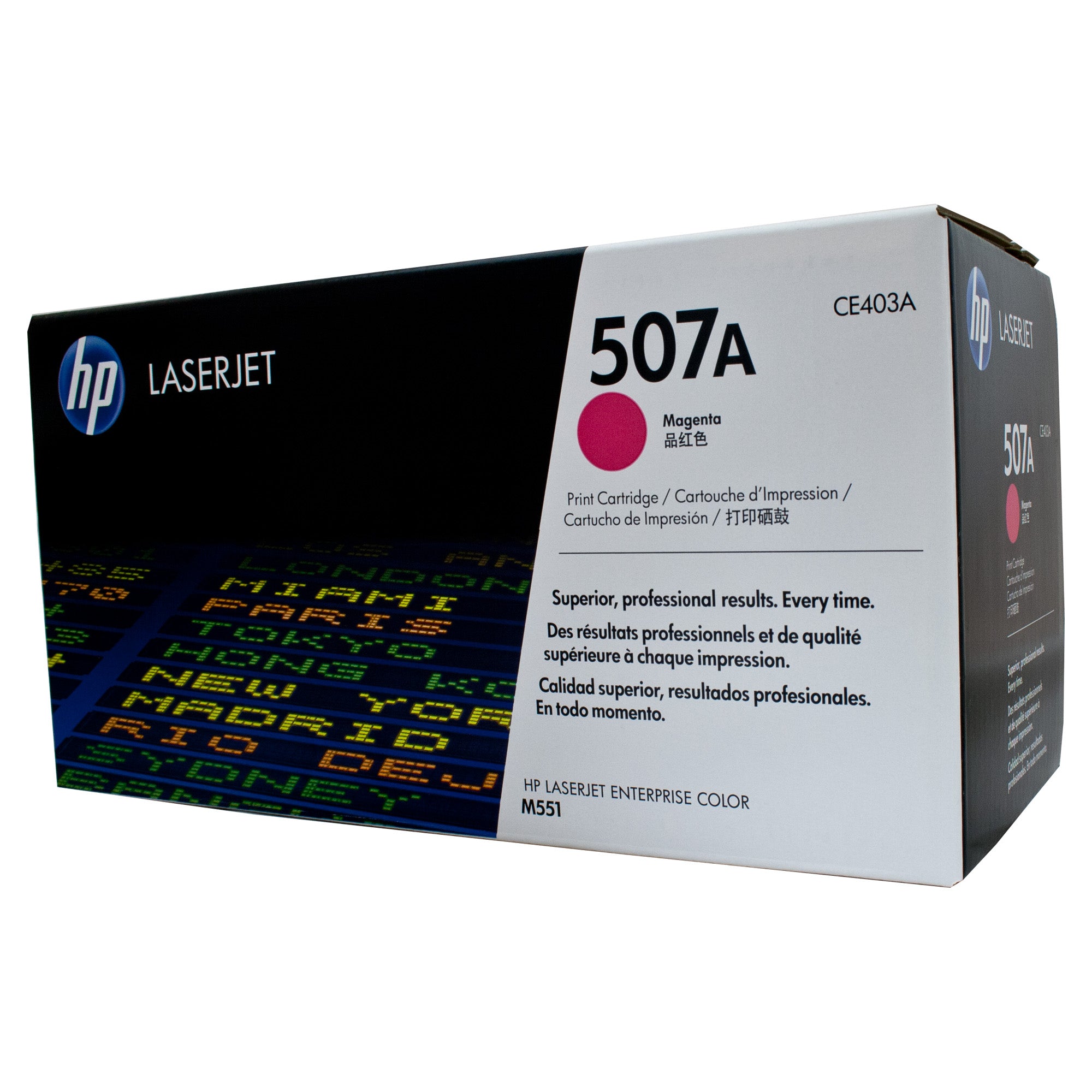 HP #507A Magenta Toner CE403A