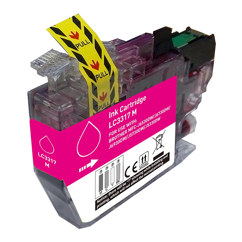 Okin Compatible Brother LC3317 Magenta Ink Cartridge