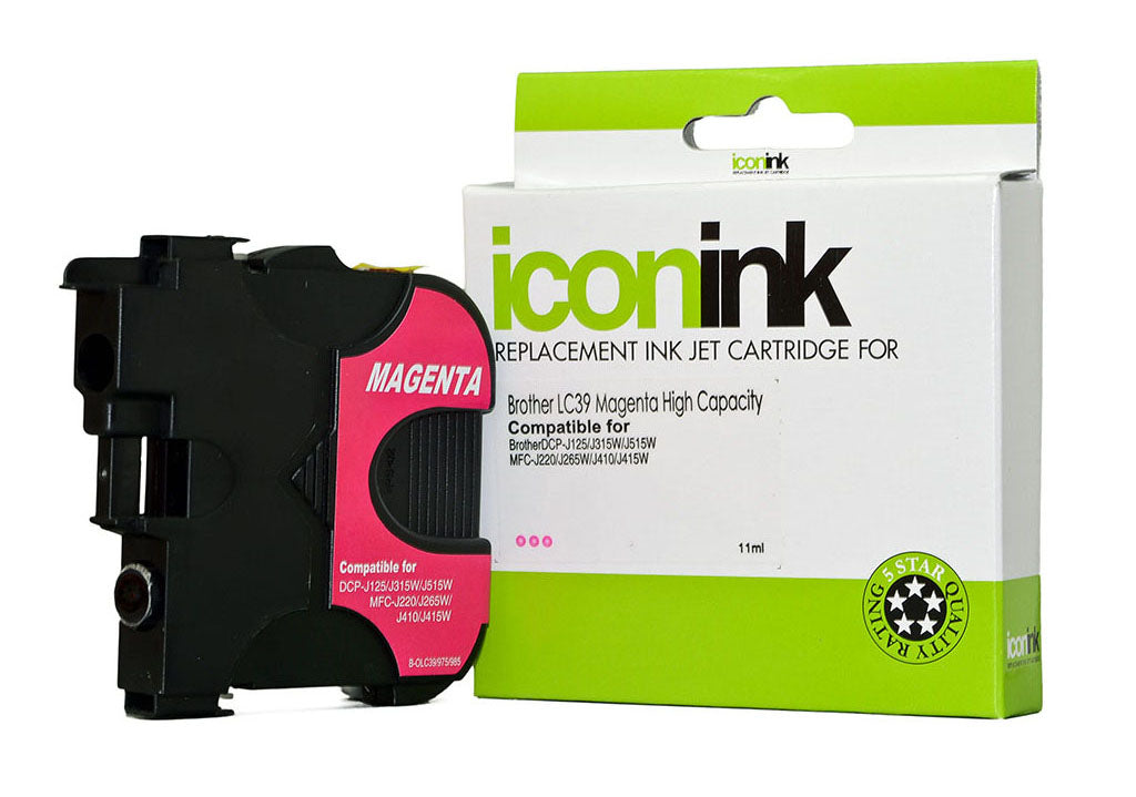 Icon Compatible Brother LC39 Magenta Ink Cartridge