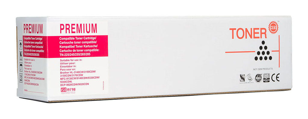 Icon Compatible Brother TN255 Magenta Toner Cartridge (2,200 A4 pages)