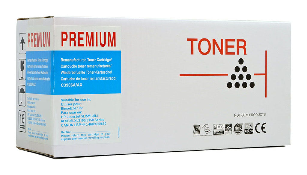 Icon Remanufactured HP C3906A/Canon EPA Black Toner Cartridge