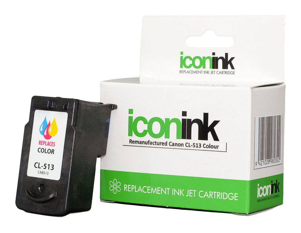 Icon Compatible Canon CL513 Colour Reman Ink Cartridge