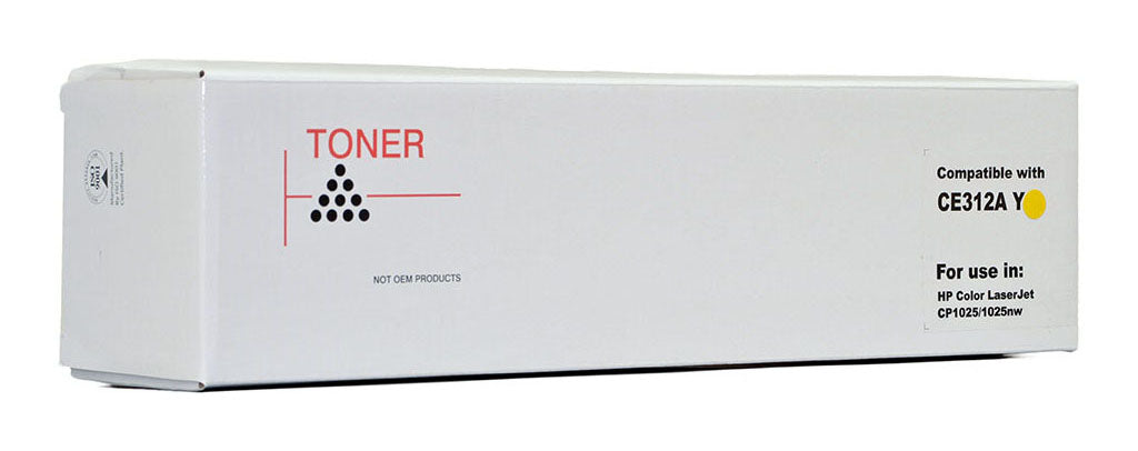 Icon Compatible HP CE312A Yellow Toner Cartridge (126A)