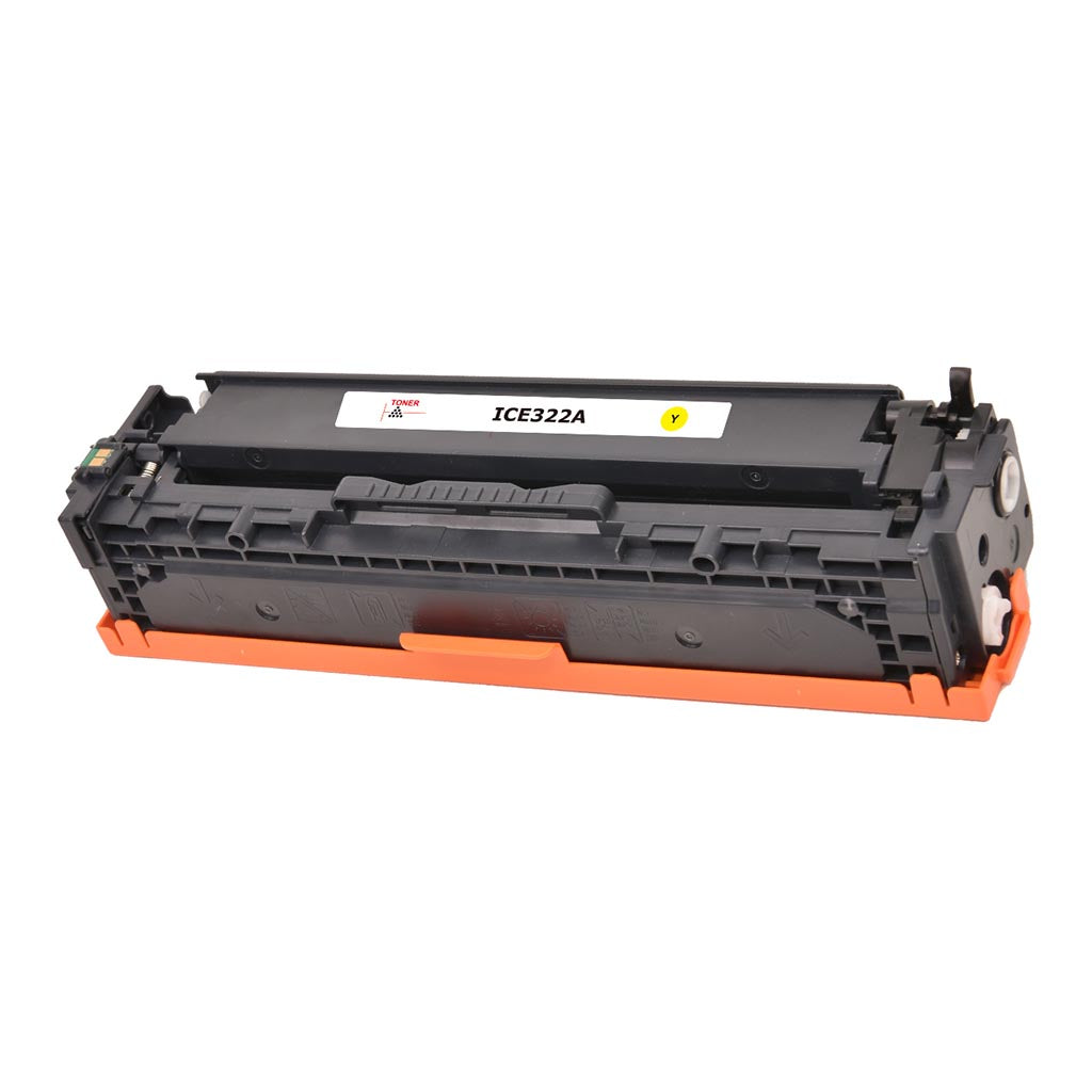 Okin Compatible HP CE322A CB542A Yellow Toner Cartridge