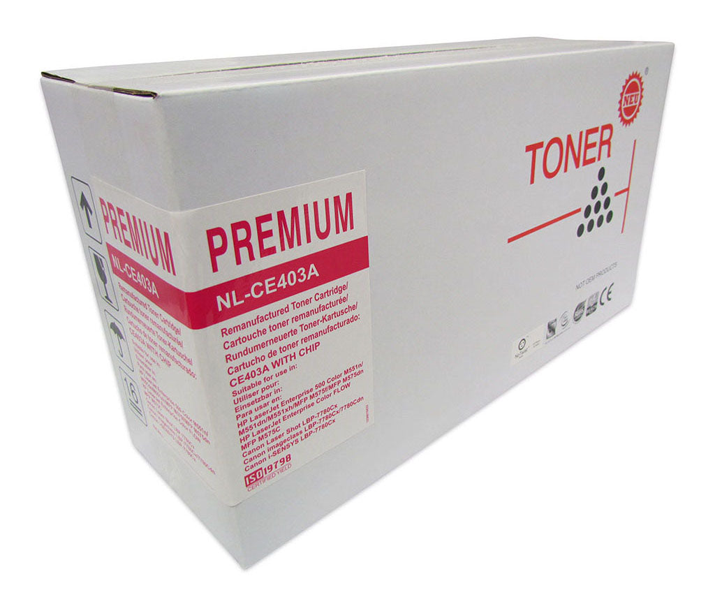 Icon Compatible HP CE403A Magenta Toner Cartridge (507A)