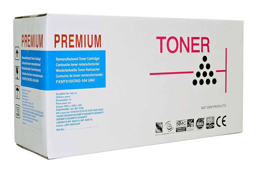 Icon Remanufactured Canon FX9 Black Toner Cartridge