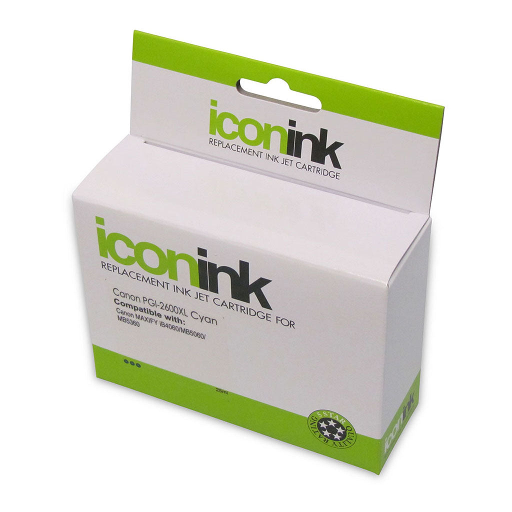 Icon Compatible Canon PGi-2600 XL Cyan Ink Cartridge