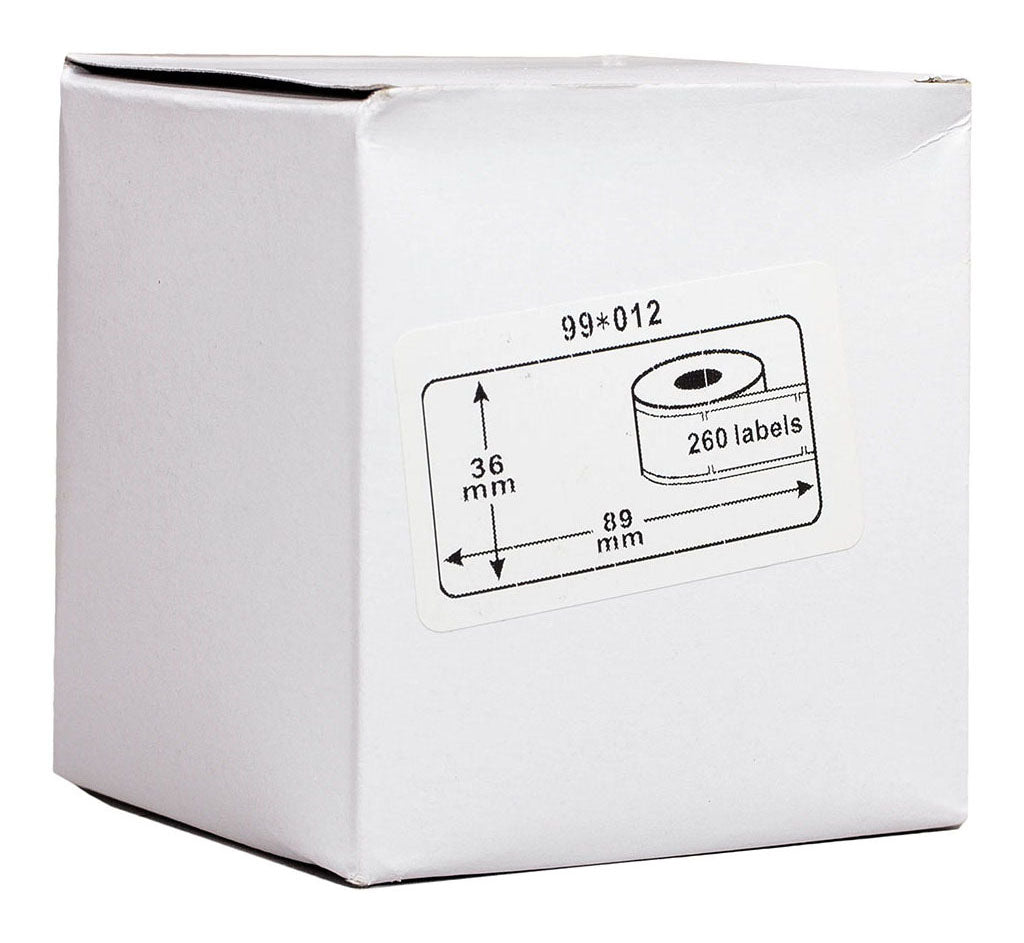BEST BUY Icon Compatible Dymo LW Large Address Labels 89 x 36mm Box 520 (2x Rolls Of 260 Labels) S0722400 / SD99012