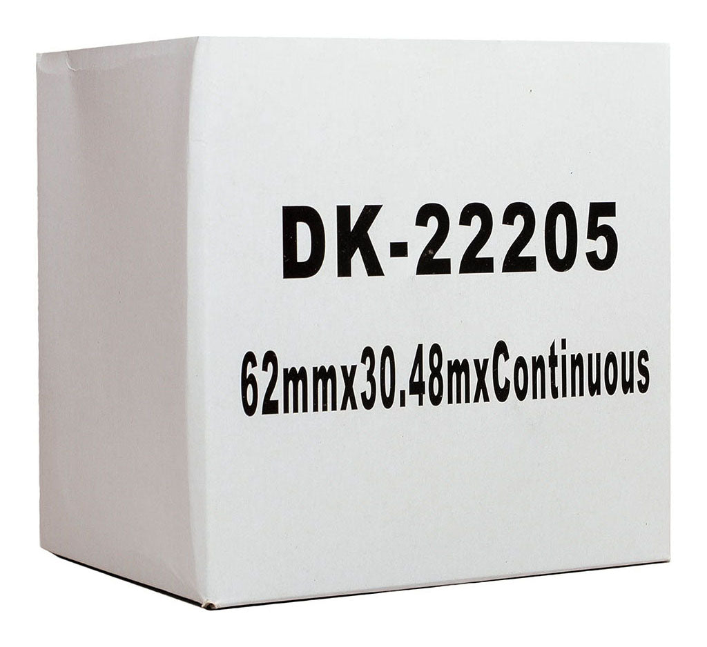 BEST BUY Icon Compatible Brother DK-22205 Paper Tape 62mmX30M