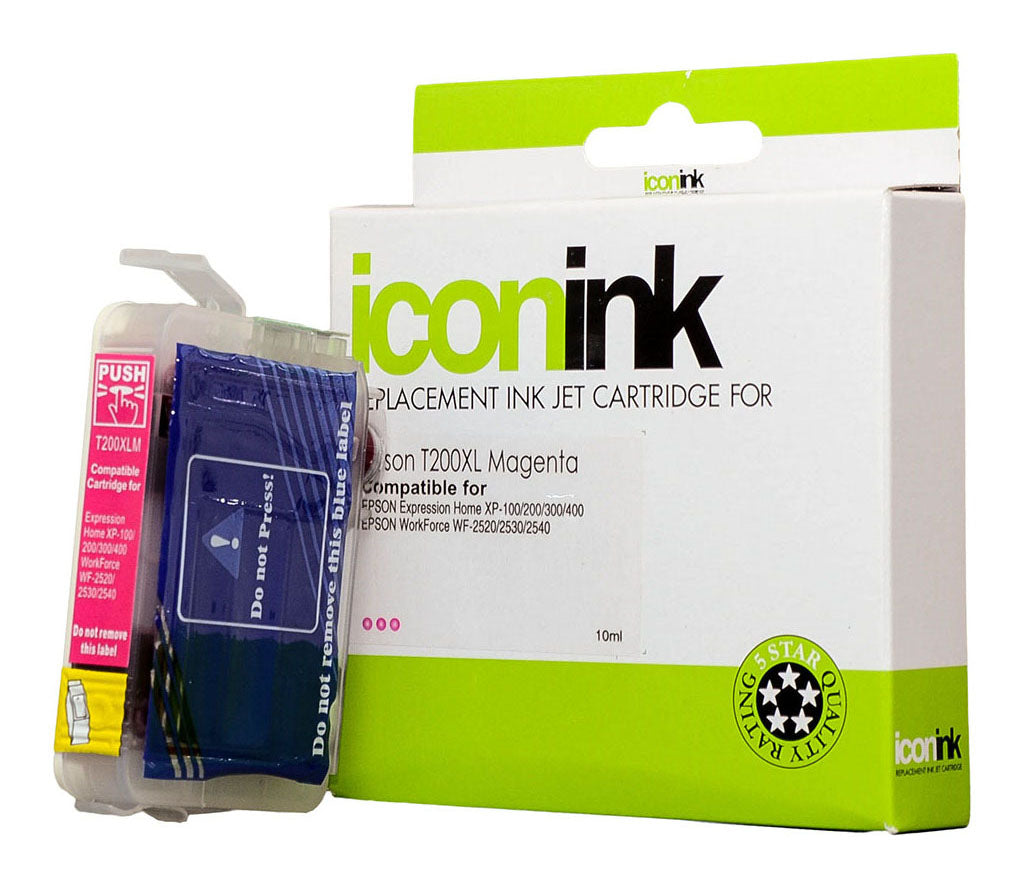Icon Compatible Epson 200XL Magenta Ink Cartridge (CC13T201392)
