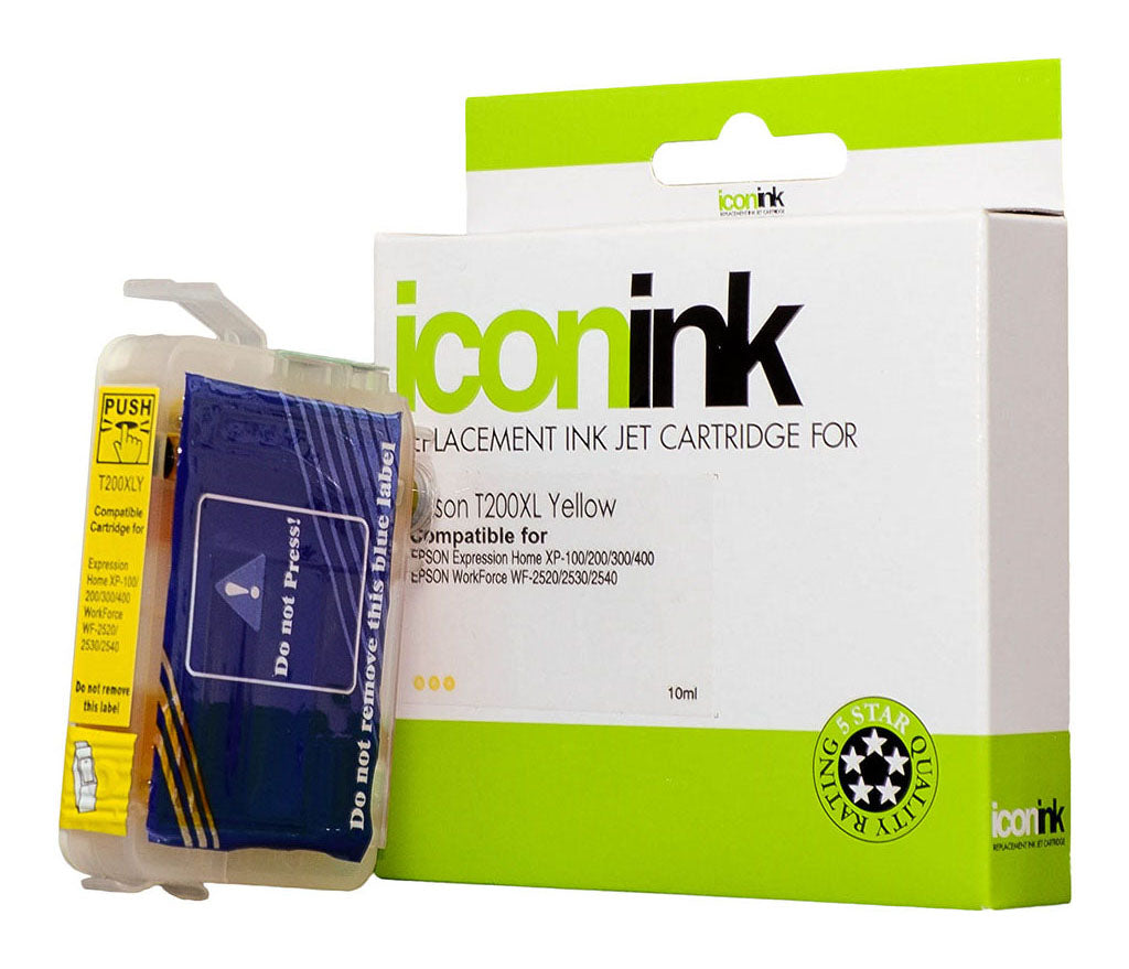 Icon Compatible Epson 200XL Yellow Ink Cartridge (C13T201492)