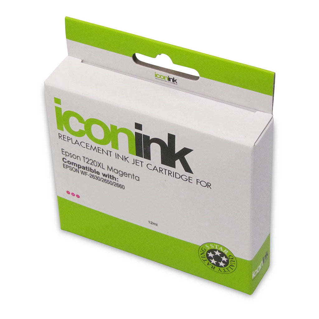 Icon Compatible Epson 220XL Magenta Ink Cartridge (C13T294392)