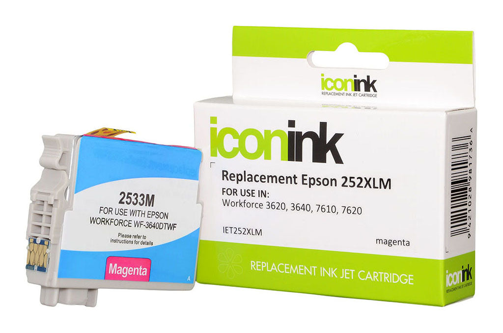 Icon Compatible Epson 252XL Magenta Ink Cartridge (C13T253392)