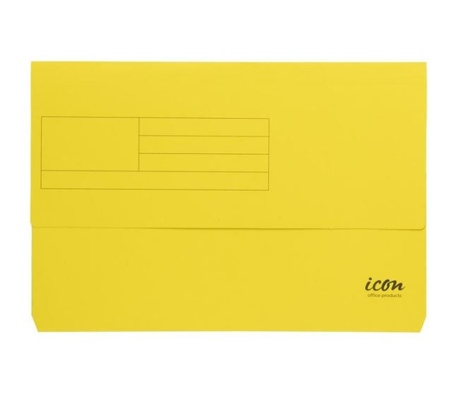 Icon Card Document Wallet FS Yellow