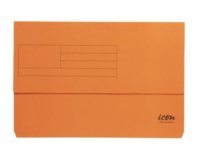 Icon Card Document Wallet FS Orange