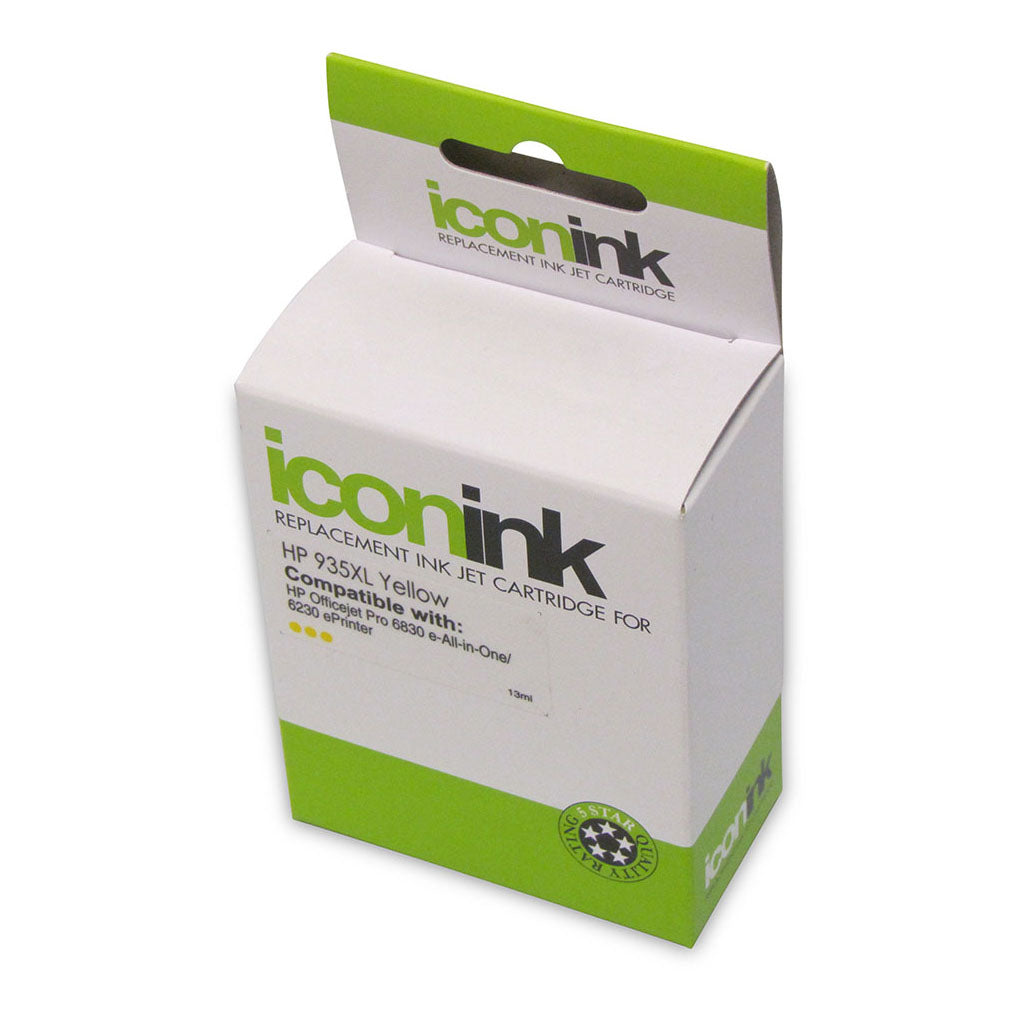 Icon Compatible HP 935XL Yellow Ink Cartridge (C2P26AA