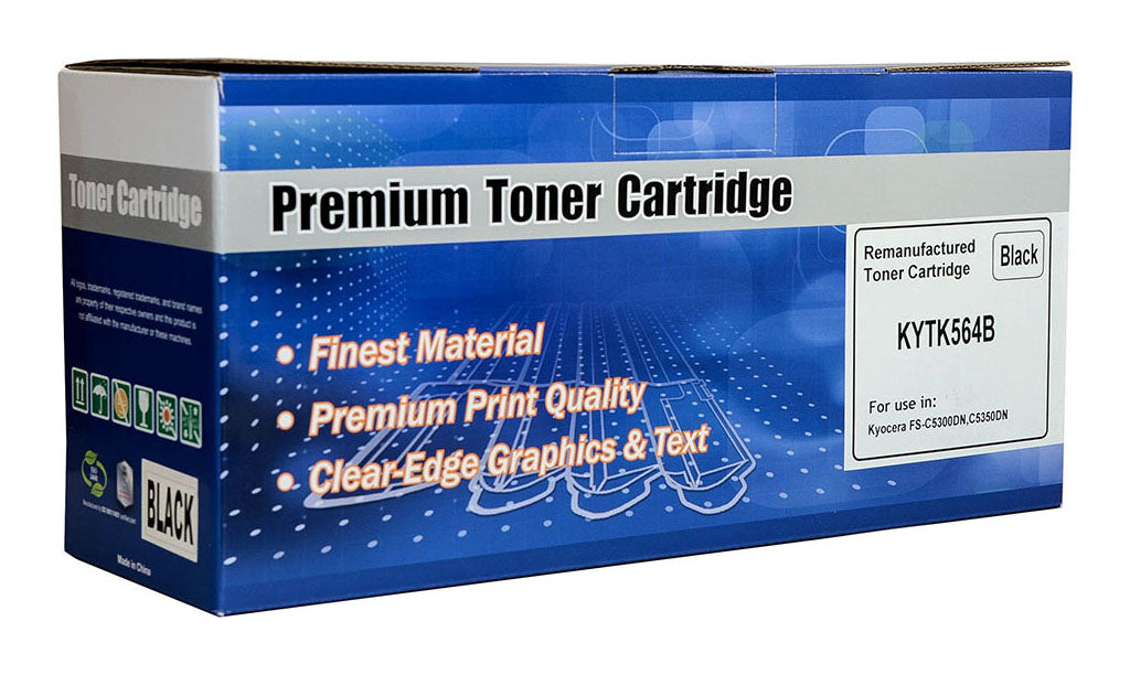 Icon Compatible Kyocera Compatible TK564 Black Toner Cartridge