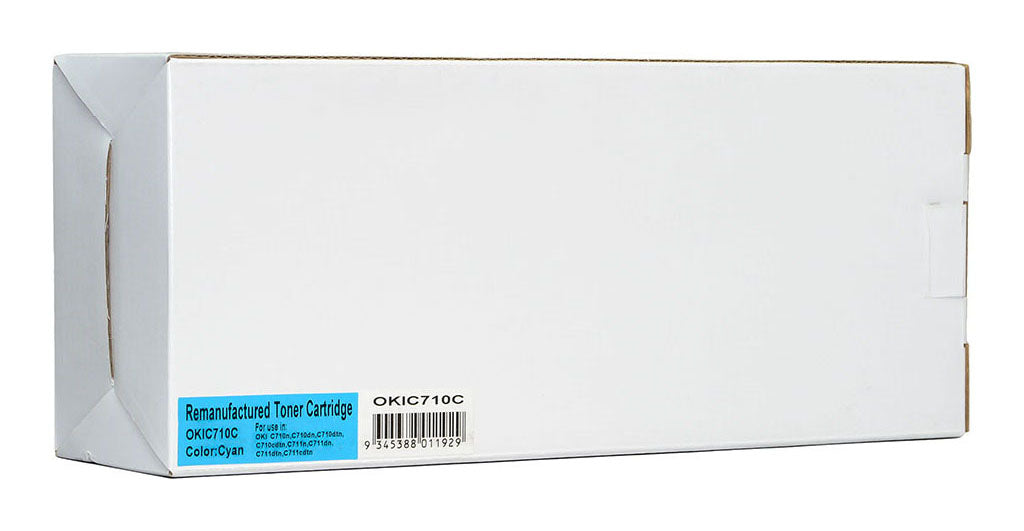 Icon Compatible OKI C710/711 Cyan Toner Cartridge (44318611)