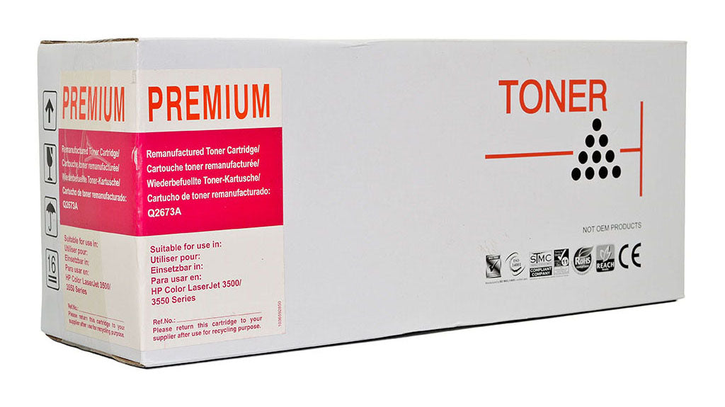 Icon Remanufactured HP Q2673A Magenta Toner Cartridge
