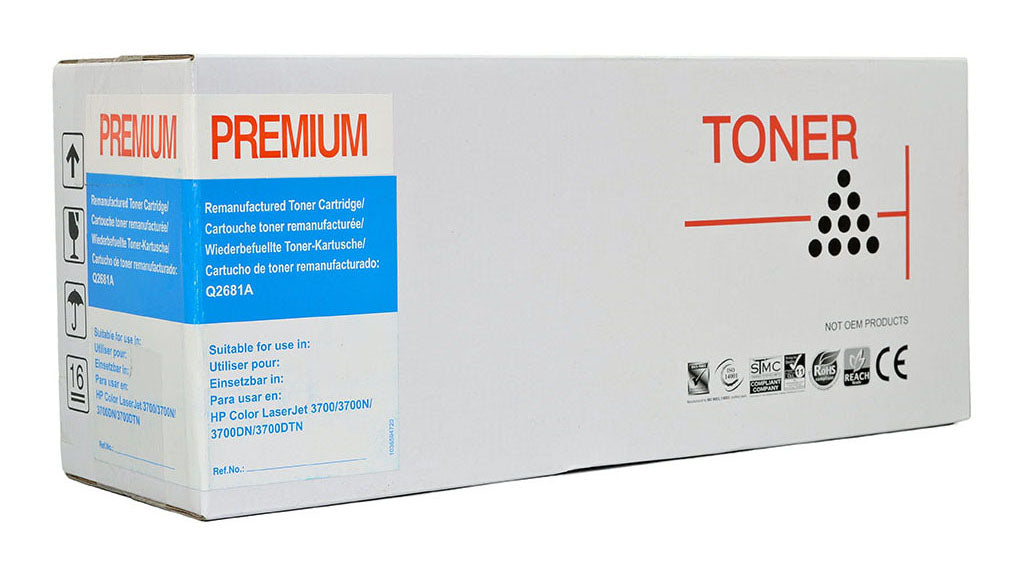 Icon Remanufactured HP Q2681A Cyan Toner Cartridge